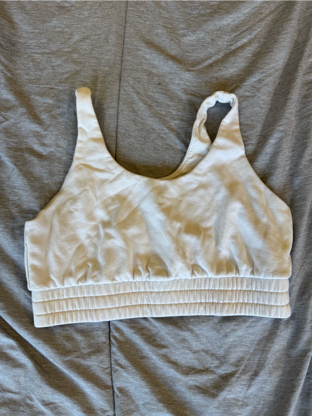 wild fable White Sports Bra with Stretch Band